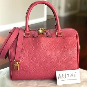 ❌SOLD❌ SPEEDY BANDOULIERE 25 ROSE BRUYERE